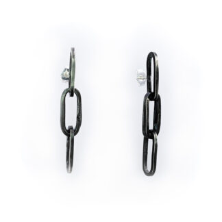 Sterling Chain Link Earrings