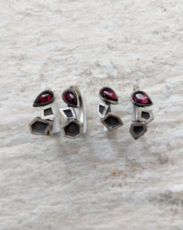 garnet geo ring series