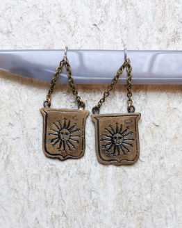 sun earrings