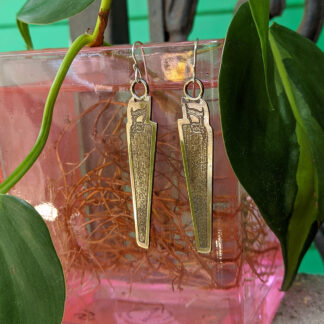Saw Earrings