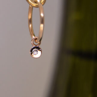 Diamond Dot Rose Gold