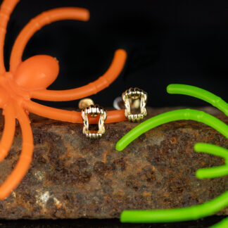 Fang 14kt Gold Threadless End