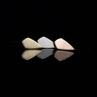 Soft Kite 14kt Gold Threadless End