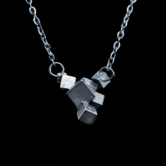 Cubic Sterling Necklace