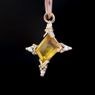 Four Star Garden Party Sapphire Charm