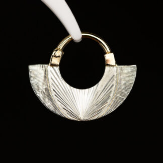 Deco and Deco Filigree Hinge Ring