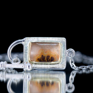 Dendritic Agate Doublet Bracelet