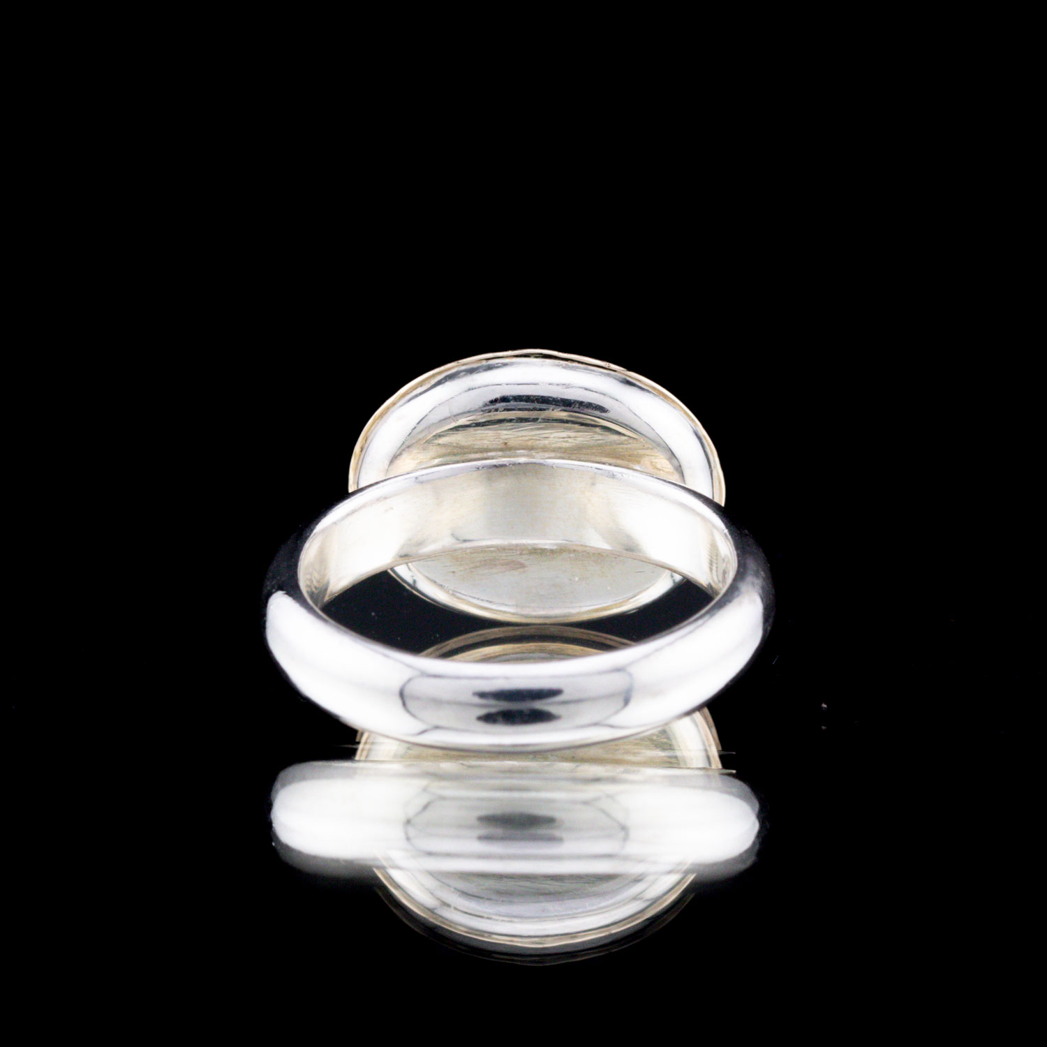 Sterling Silver Madagascar Cuts Ring SZ 7 - Image 4