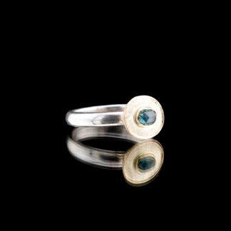 Sterling Silver Madagascar Cuts Ring SZ 10