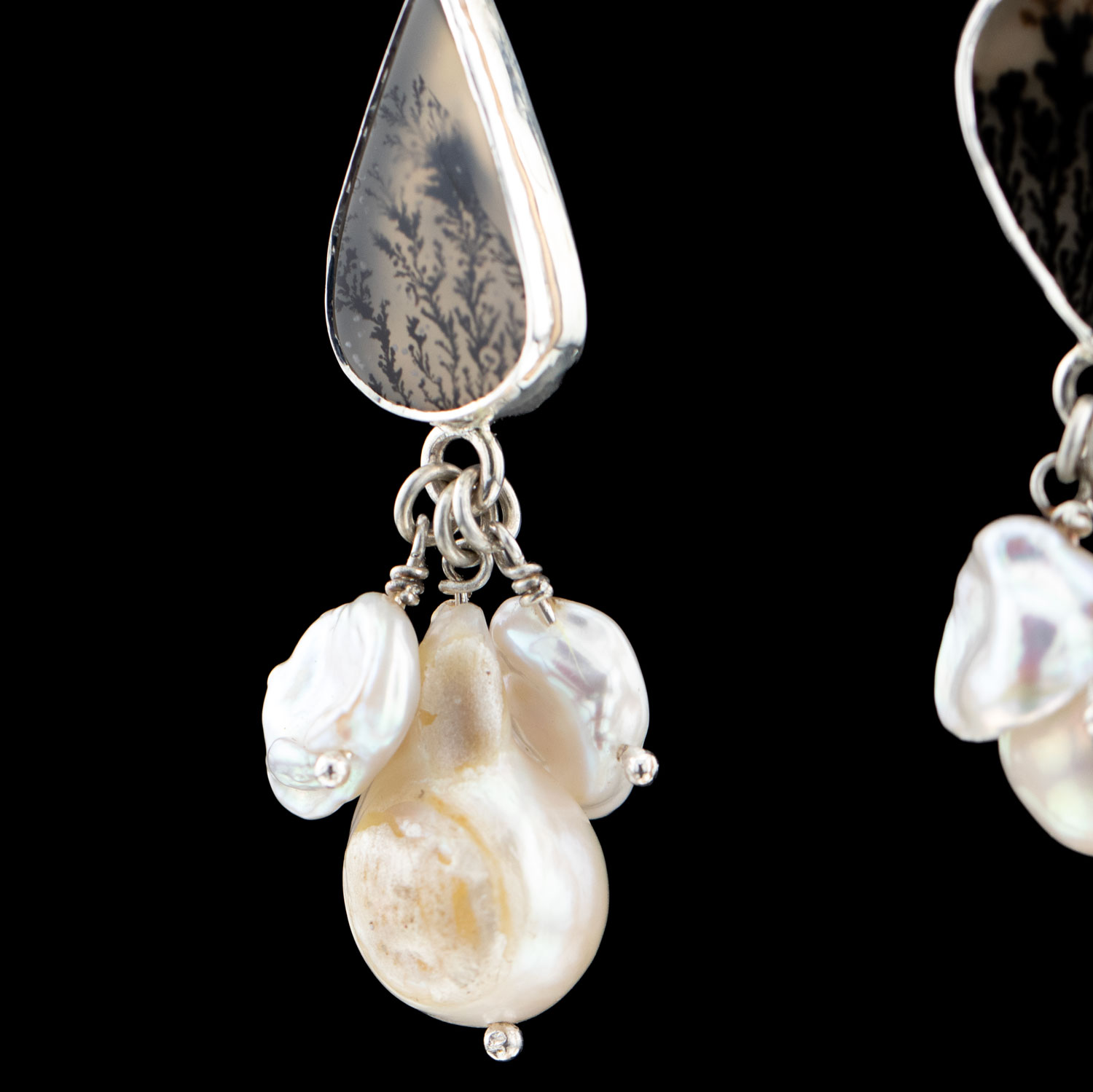 mermaid dendrite earring 1 - Image 2
