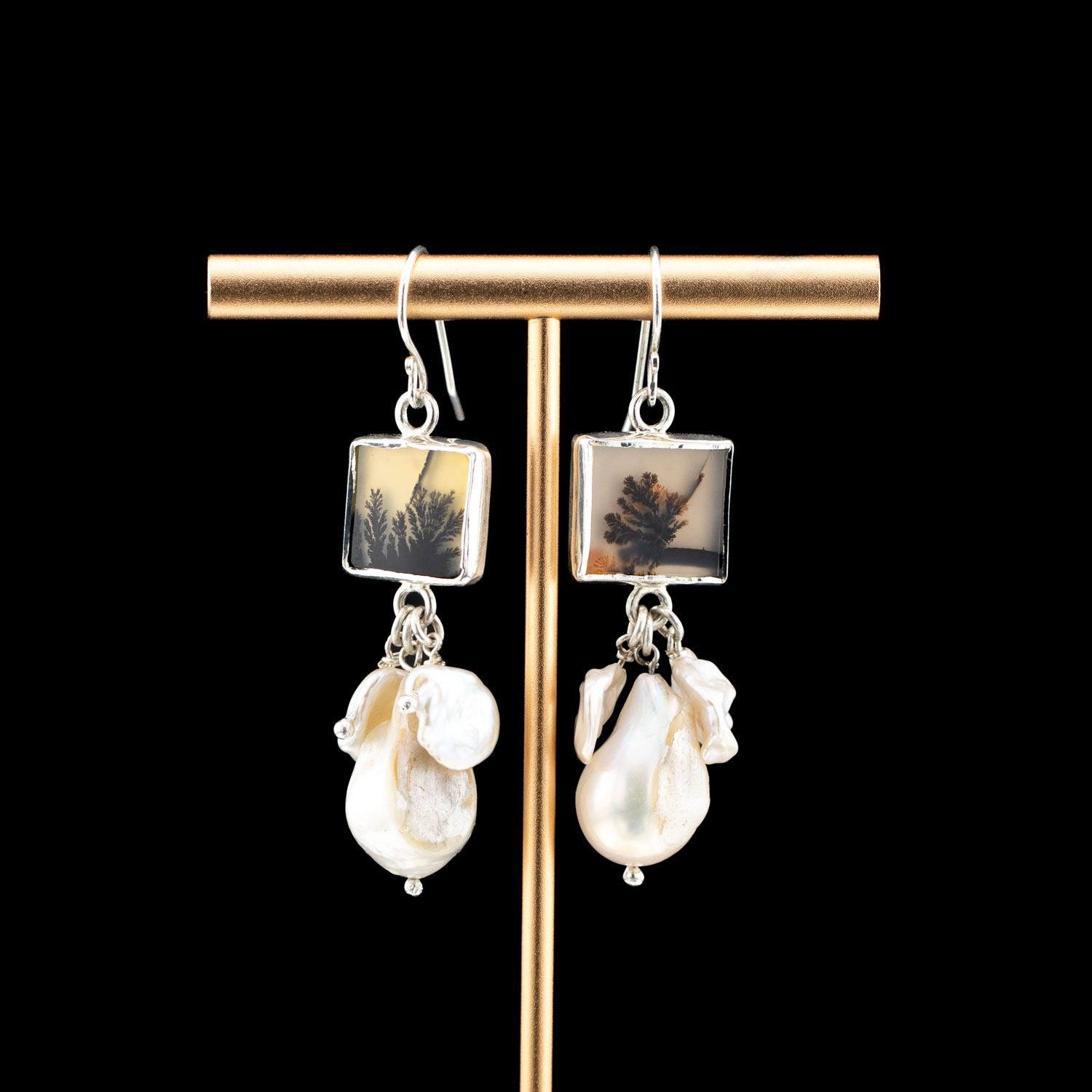 mermaid dendrite earring 4