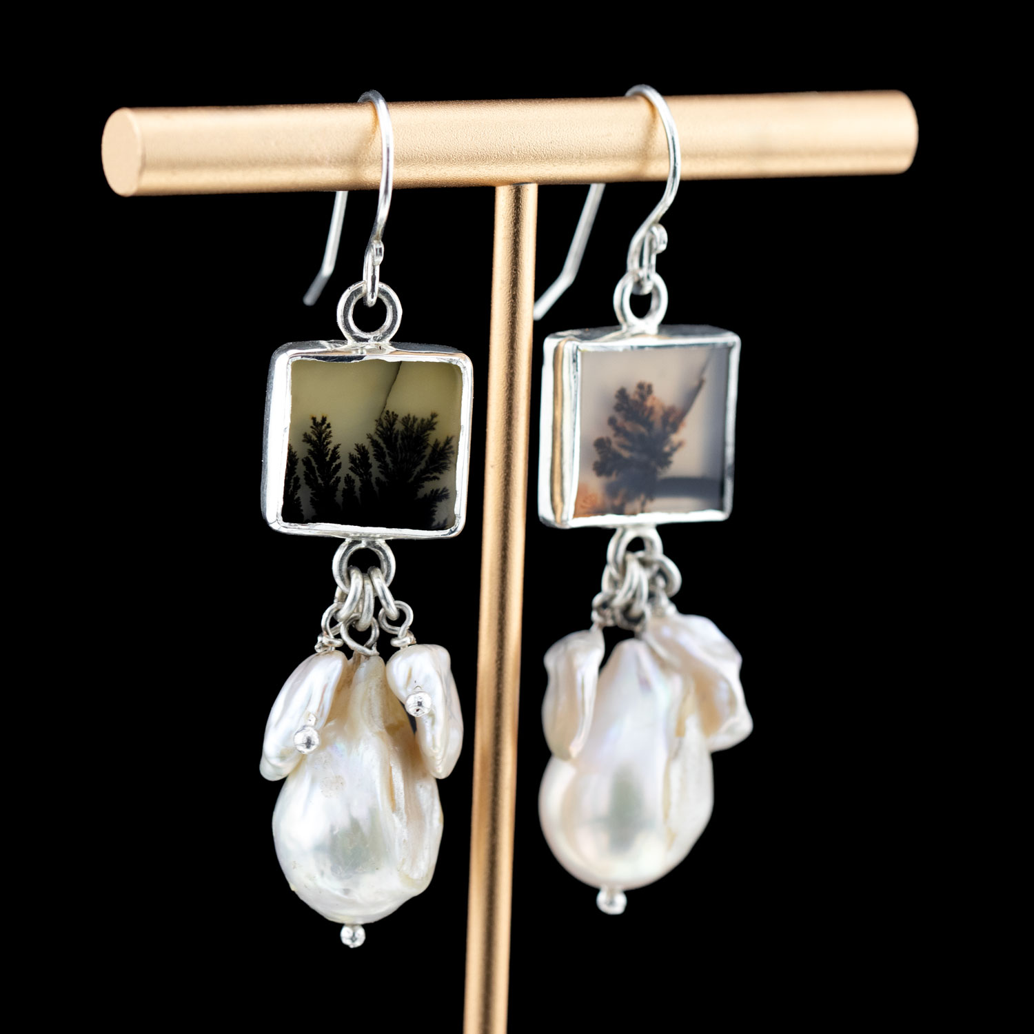 mermaid dendrite earring 4 - Image 4