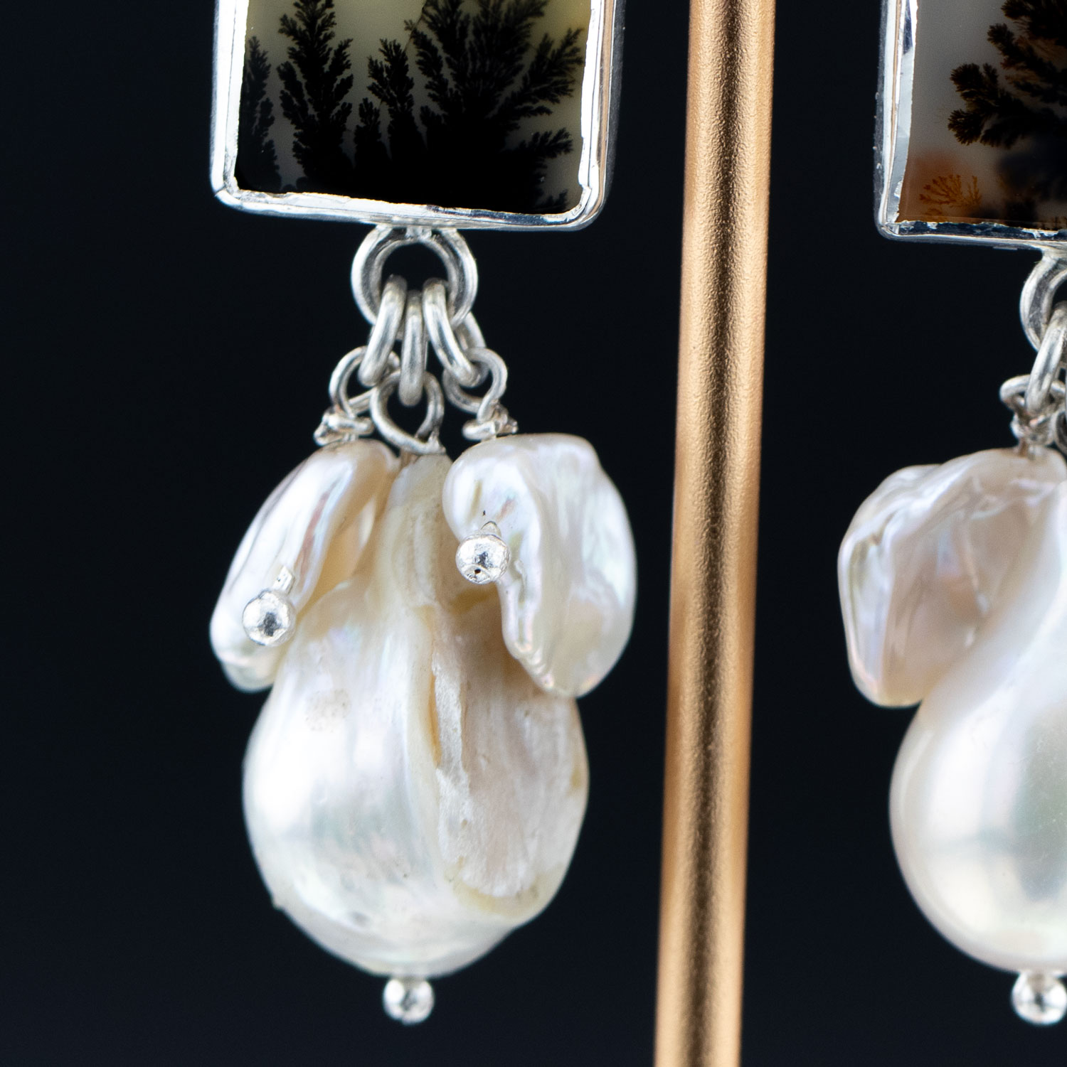 mermaid dendrite earring 4 - Image 3