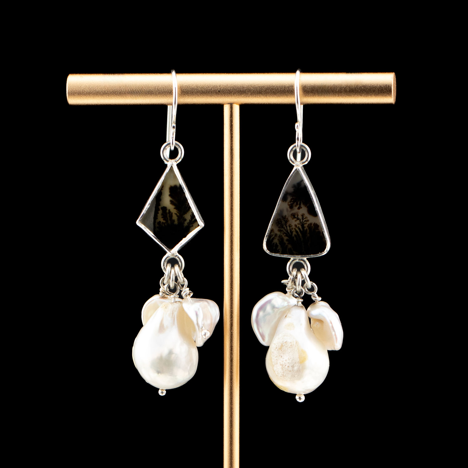 mermaid dendrite earring 3