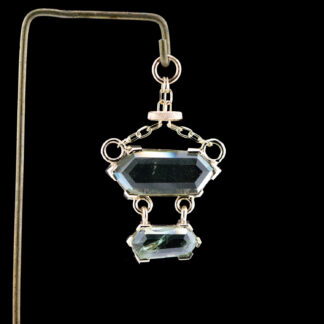Tapestry Geometric Cut Umba Sapphire 14kt Yellow Gold Charm