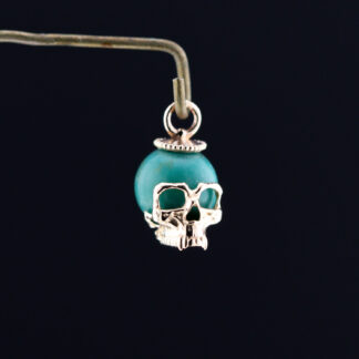 Turquoise Skull Relic