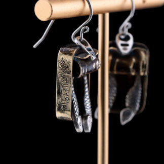 Sardine Snack Earrings
