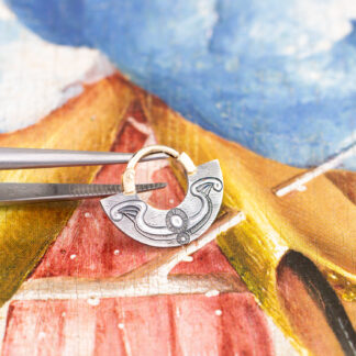 Bat Angel Mixed Metals Hinge Ring